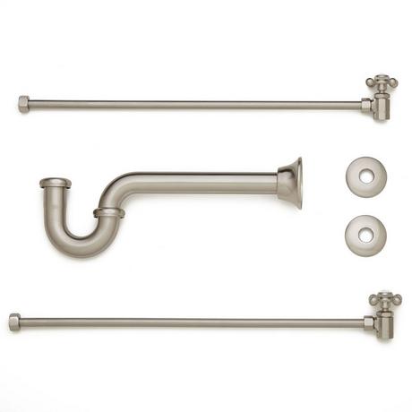 Bathroom Trim Kit for Threaded Pipe - From Wall