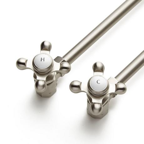 Bathroom Trim Kit for Threaded Pipe - From Wall