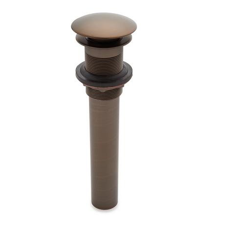 Mushroom Style Pop-Up Bathroom Drain - 1-1/2"