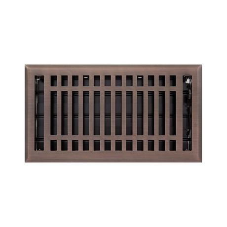 Contemporary Steel Floor Register