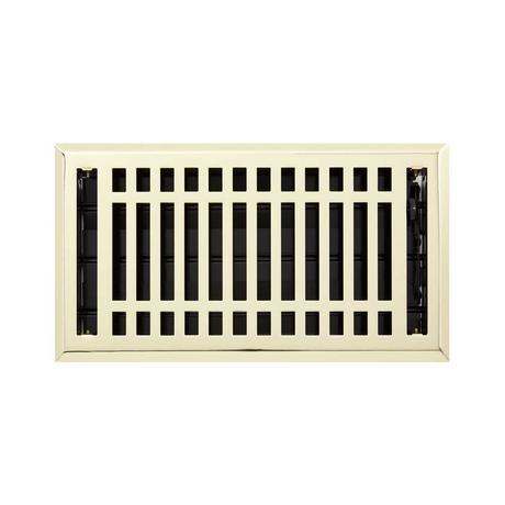 Contemporary Steel Floor Register