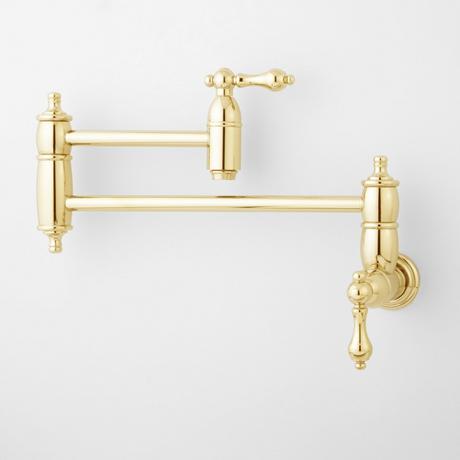 Augusta Retractable Wall-Mount Pot Filler