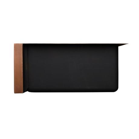33" Kiana Curved Apron Copper Farmhouse Sink