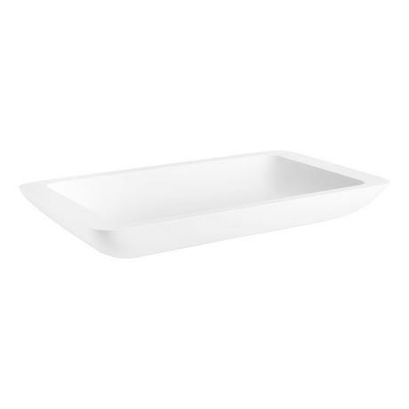 Alanna Large Matte Solid Surface Vessel Sink