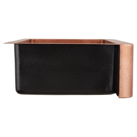 36" Fiona Hammered Copper Farmhouse Sink