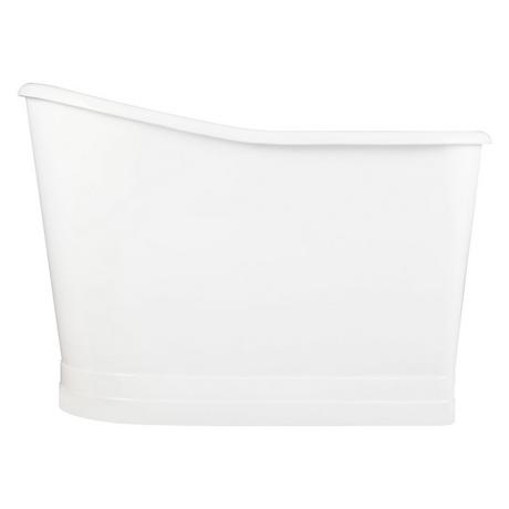 52" Winton Cast Iron Skirted Slipper Tub - No Overflow