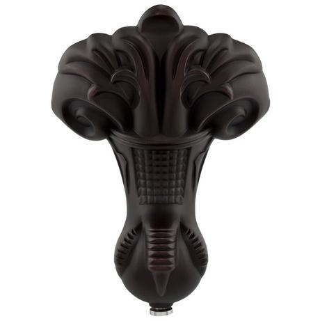 59" Audrey Acrylic Clawfoot Tub - Imperial Feet