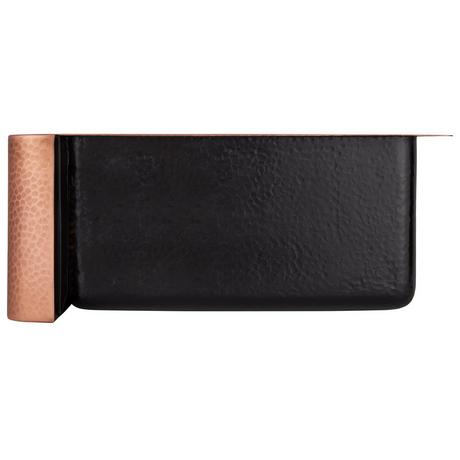 33" Fiona Hammered Copper Farmhouse Sink