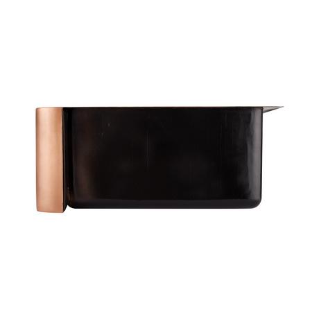 33" Vine Design Copper Farmhouse Sink