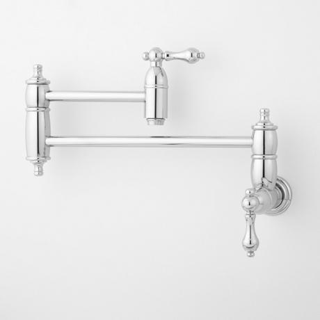 Augusta Retractable Wall-Mount Pot Filler