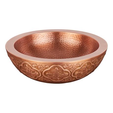 18" Bellis Double-Wall Copper Vessel Sink