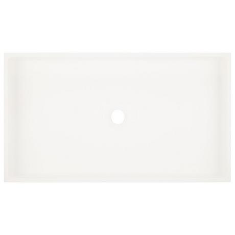 28" Cosima Rectangular Matte Solid Surface Vessel Sink