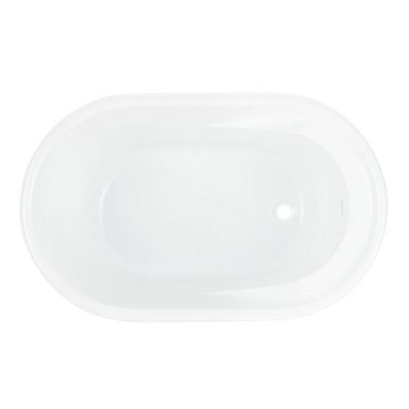 51" Pelion Acrylic Freestanding Tub - No Faucet Holes