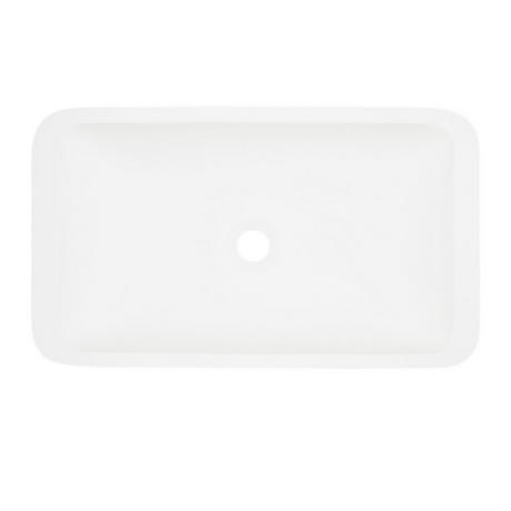 Canopus Matte Solid Surface Vessel Sink