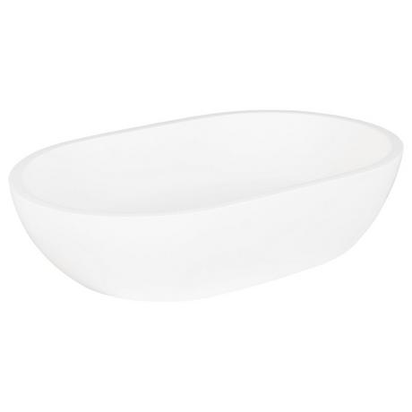 Atria Matte Solid Surface Vessel Sink