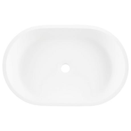 Atria Matte Solid Surface Vessel Sink