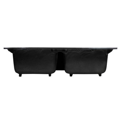 33" Angove Double-Bowl Cast Iron Farmhouse Sink