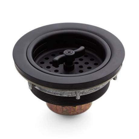 3-1/2" Wing Nut Basket Strainer