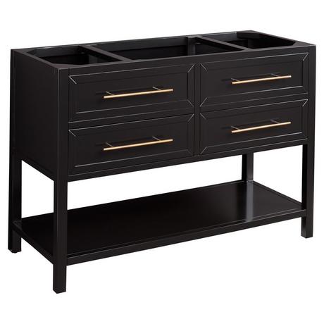 48" Robertson Vanity for Rectangular Undermount Sink - Black