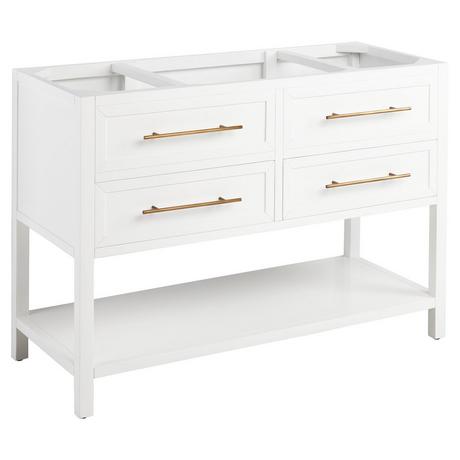 48" Robertson Vanity for Rectangular Undermount Sink - Bright White