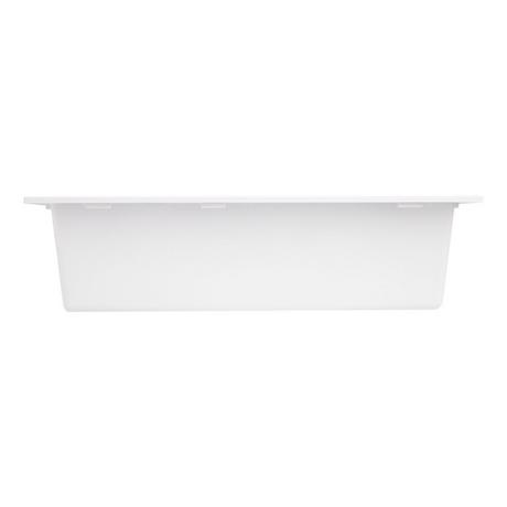30" Holcomb Undermount Granite Composite Sink - Cloud White