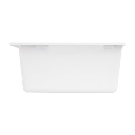 30" Holcomb Undermount Granite Composite Sink - Cloud White
