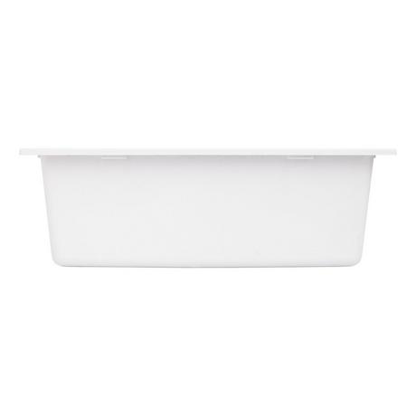 22" Holcomb Undermount Granite Composite Sink - Cloud White