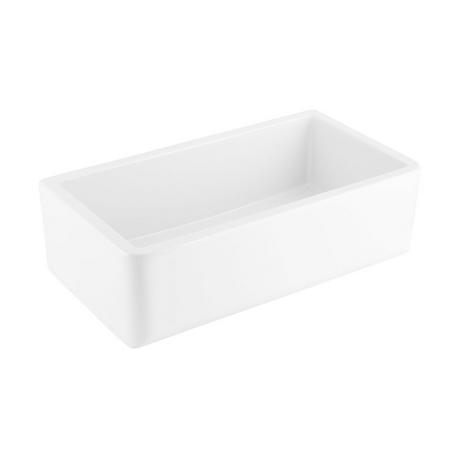33" Grigham Fireclay Farmhouse Sink - White