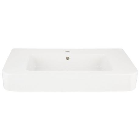 34" Burleson Porcelain Wall-Mount Sink