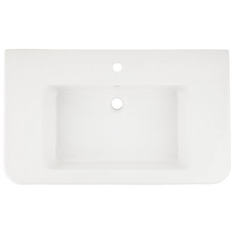 34" Burleson Porcelain Wall-Mount Sink