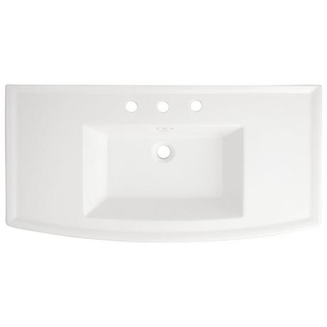 Olney Porcelain Wall-Mount Sink