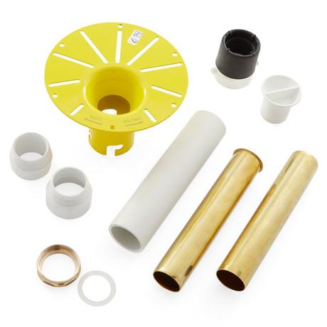 63" Rassi Acrylic Freestanding Tub with with Trim