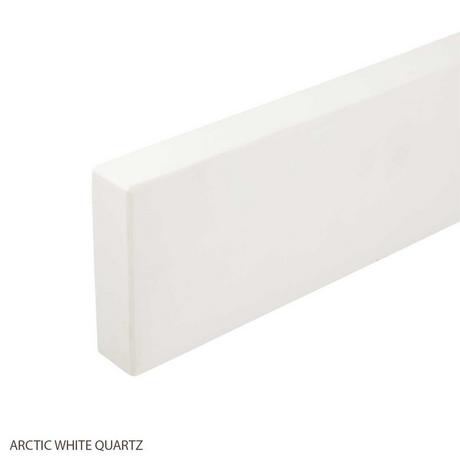 61" 3cm Quartz Vanity Backsplash
