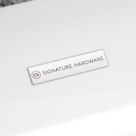 33" Algren Drop-In Granite Composite Sink - Cloud White