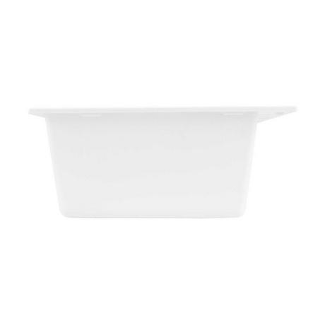 33" Algren Drop-In Granite Composite Sink - Cloud White