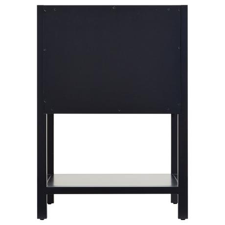24" Robertson Mahogany Console Vanity for Rectangular Undermount Sink - Midnight Navy Blue