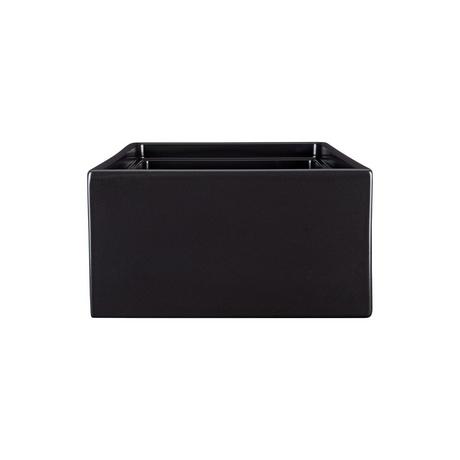 33" Torun Fireclay Farmhouse Sink - Matte Black