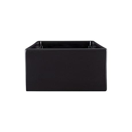30" Brumfield Fireclay Farmhouse Sink - Matte Black