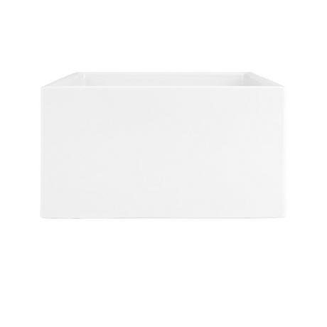 30" Brumfield Fireclay Farmhouse Sink - White
