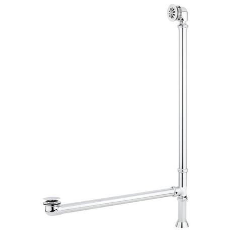 63" Rosalind Acrylic Tub - Imperial Feet - Roll Top