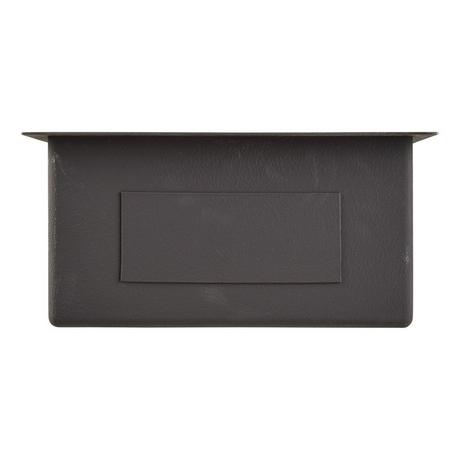 32" Atlas Stainless Steel Undermount Kitchen Sink - Gunmetal Black