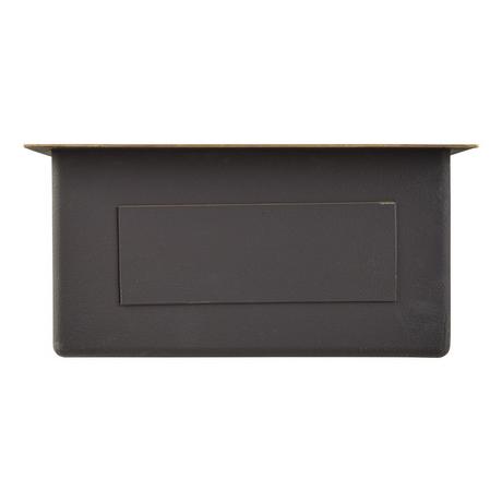 32" Atlas Stainless Steel Undermount Kitchen Sink - Matte Gold