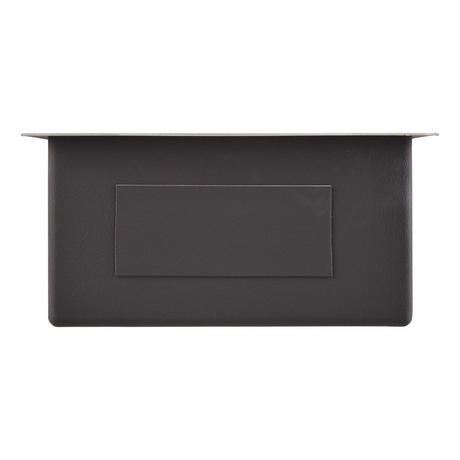 32" Atlas Stainless Steel Undermount Kitchen Sink - Pewter