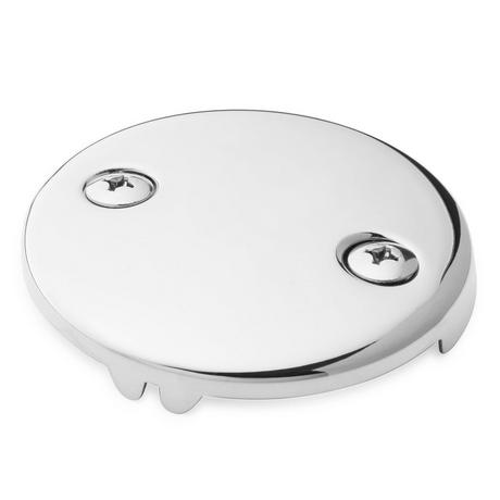 Overflow Cover Plate with Two Screws