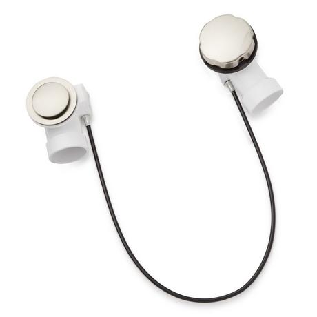 PVC Cable Drain & Overflow for 17" - 22" Deep Tubs