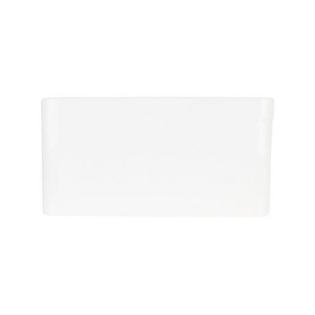 33" Curington Fireclay Farmhouse Sink - Fluted Apron - White