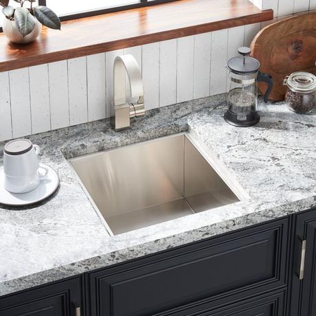 18" Sitka Stainless Steel Undermount Prep Sink