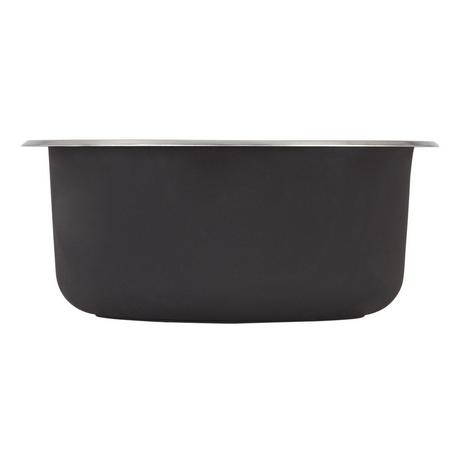 17" Calverton Round Stainless Steel Undermount Prep Sink