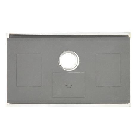 32" Workspace Undermount Sink -Brushed Stainless Steel