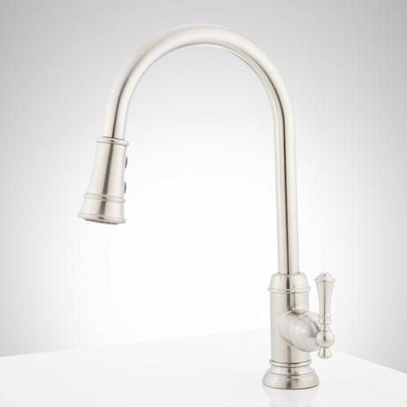 Amberley Single-Hole Pull-Down Kitchen Faucet